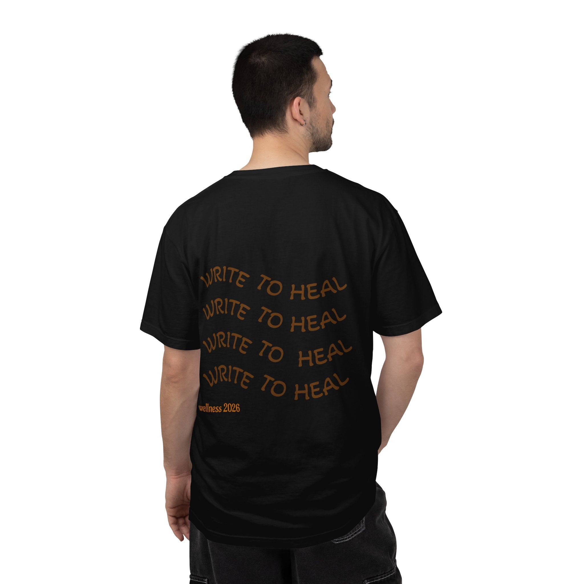 Every Warrior Wellness T-Shirt — “Write to Heal” Mental Health Awareness Tee