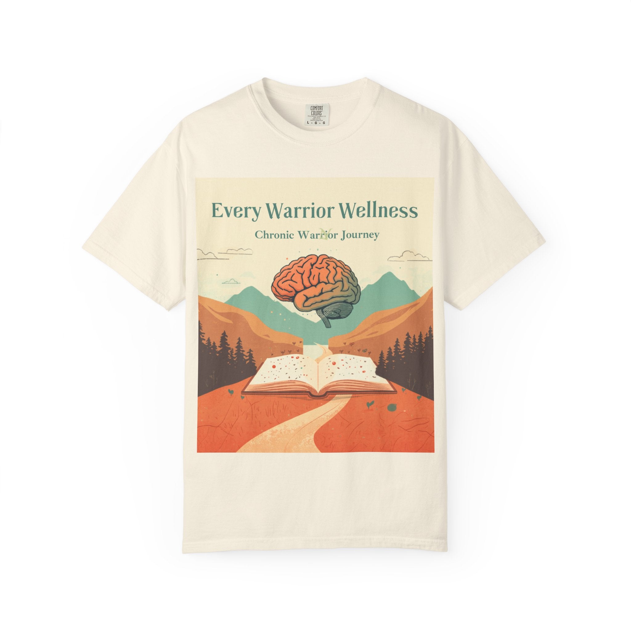 Every Warrior Wellness T-Shirt — “Write to Heal” Mental Health Awareness Tee