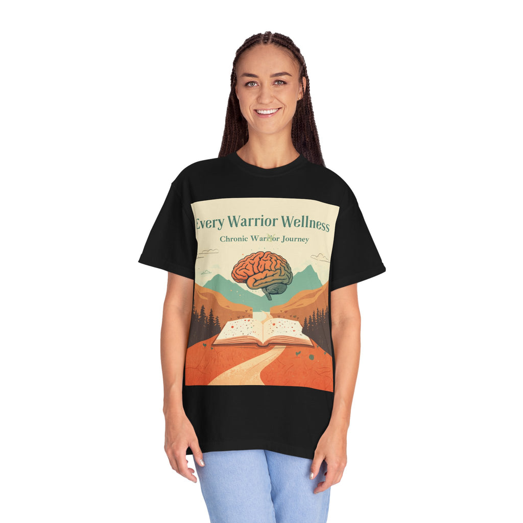 Every Warrior Wellness T-Shirt — “Write to Heal” Mental Health Awareness Tee