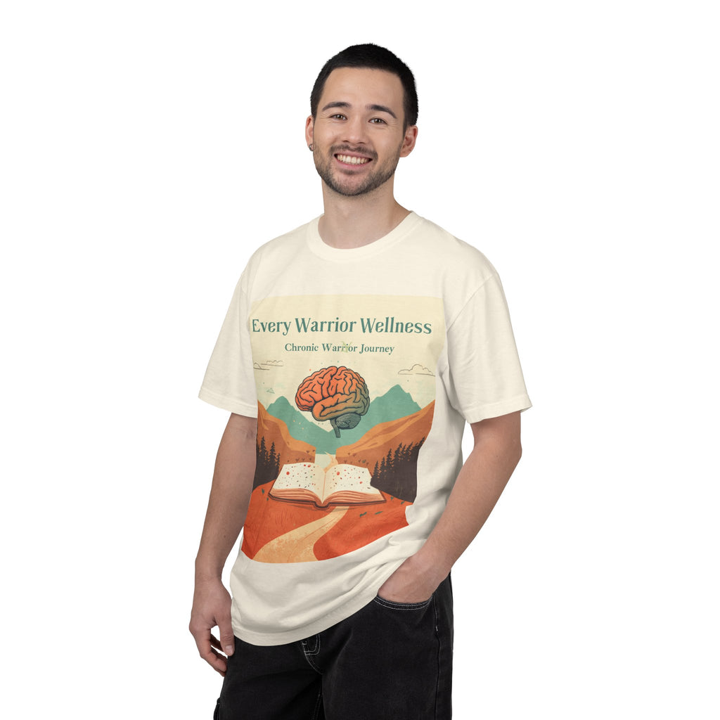 Every Warrior Wellness T-Shirt — “Write to Heal” Mental Health Awareness Tee