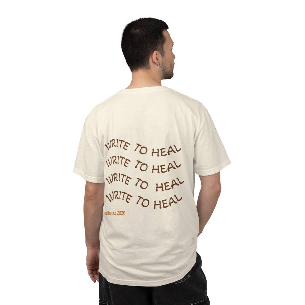 Every Warrior Wellness T-Shirt — “Write to Heal” Mental Health Awareness Tee