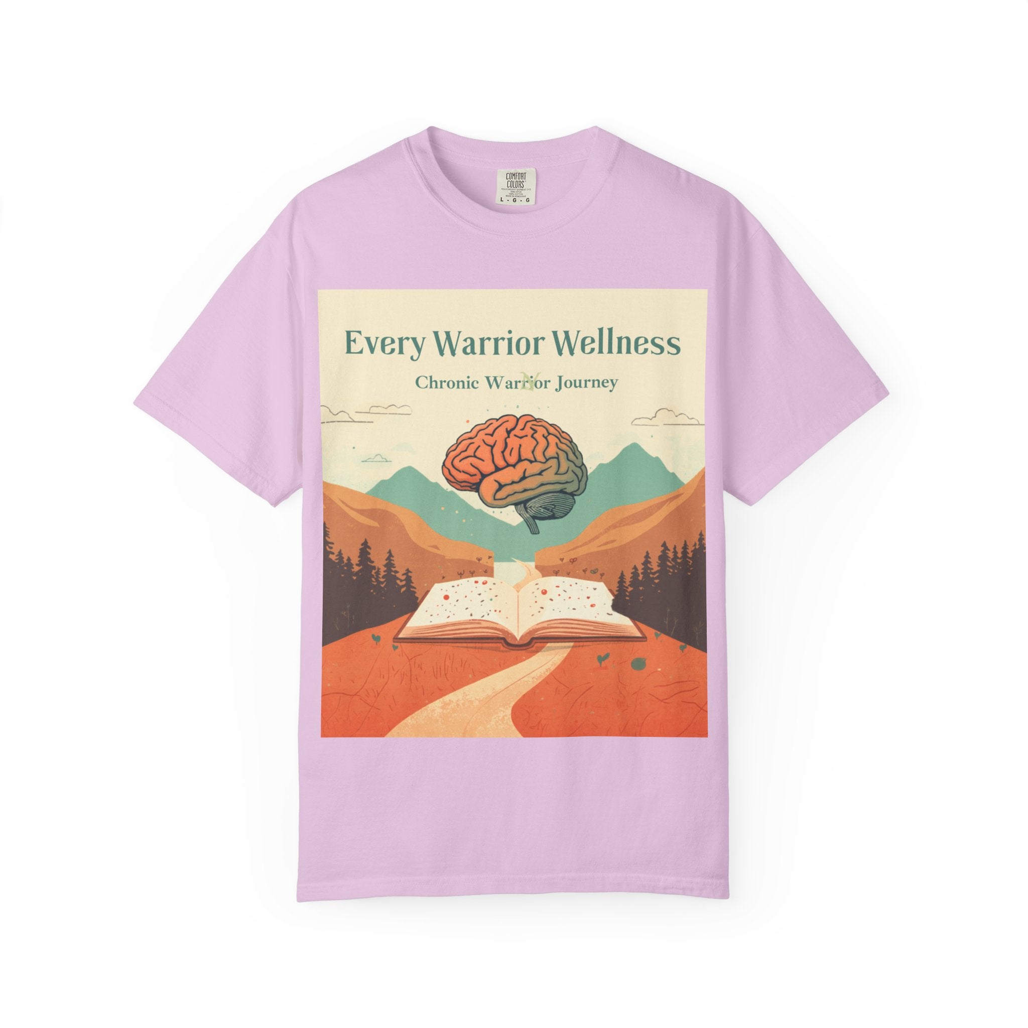 Every Warrior Wellness T-Shirt — “Write to Heal” Mental Health Awareness Tee