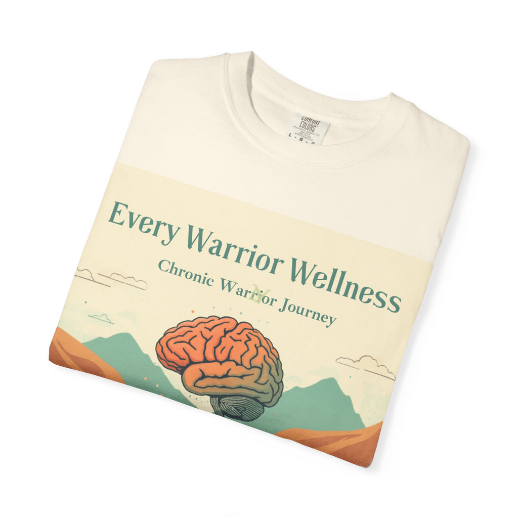 Every Warrior Wellness T-Shirt — “Write to Heal” Mental Health Awareness Tee