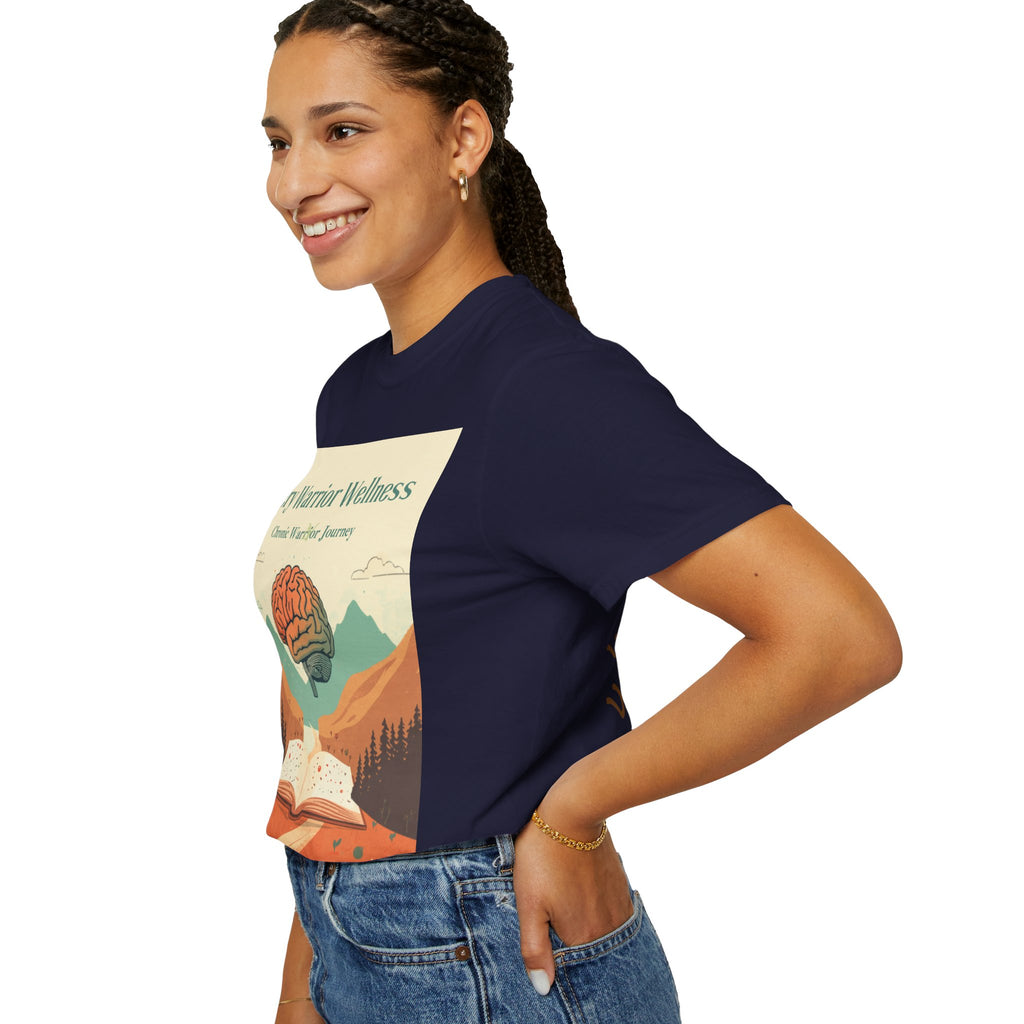 Every Warrior Wellness T-Shirt — “Write to Heal” Mental Health Awareness Tee