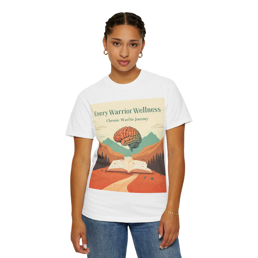 Every Warrior Wellness T-Shirt — “Write to Heal” Mental Health Awareness Tee