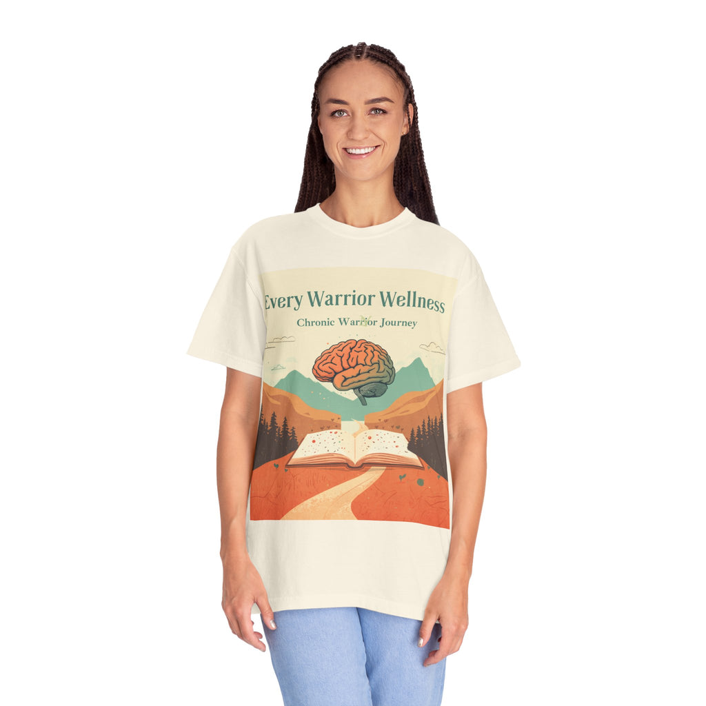 Every Warrior Wellness T-Shirt — “Write to Heal” Mental Health Awareness Tee