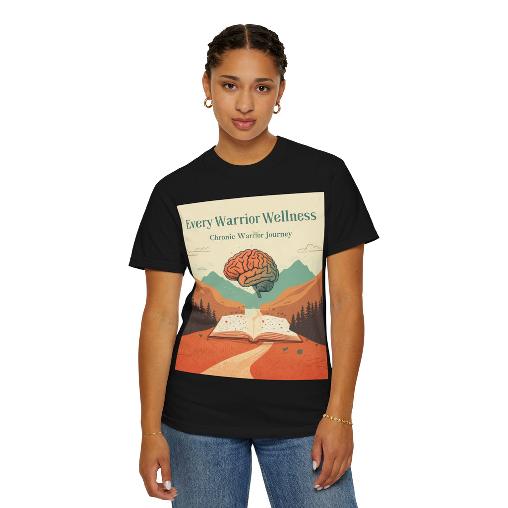 Every Warrior Wellness T-Shirt — “Write to Heal” Mental Health Awareness Tee