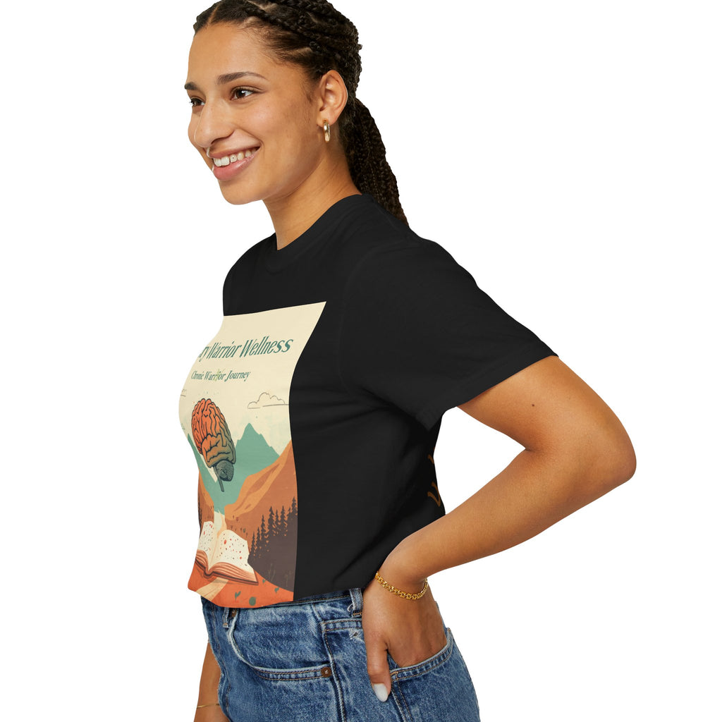 Every Warrior Wellness T-Shirt — “Write to Heal” Mental Health Awareness Tee