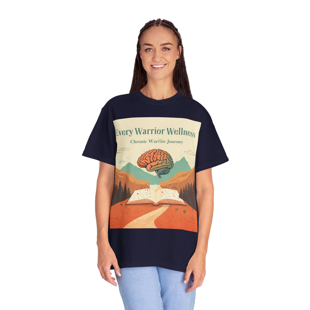 Every Warrior Wellness T-Shirt — “Write to Heal” Mental Health Awareness Tee