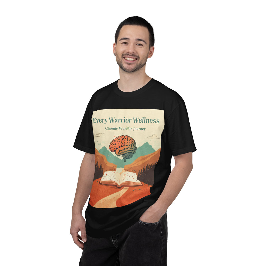 Every Warrior Wellness T-Shirt — “Write to Heal” Mental Health Awareness Tee