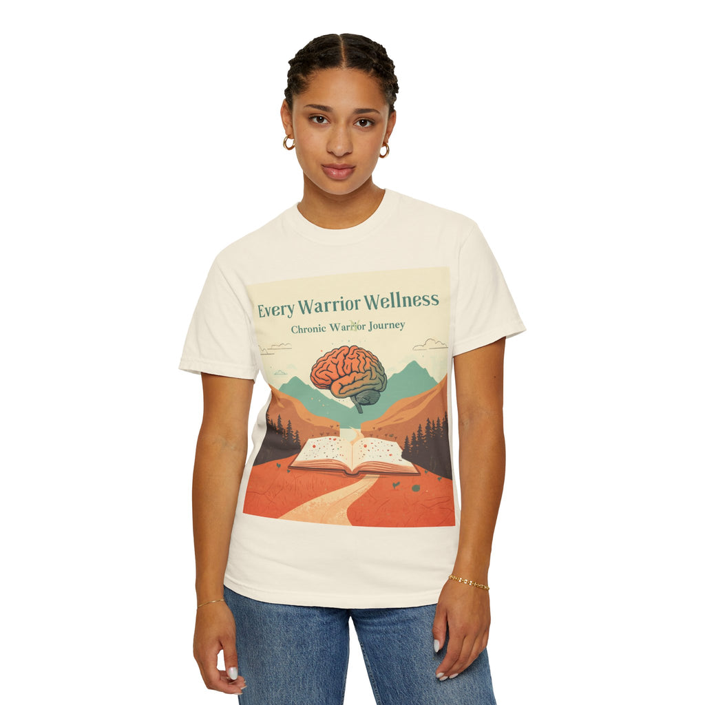Every Warrior Wellness T-Shirt — “Write to Heal” Mental Health Awareness Tee