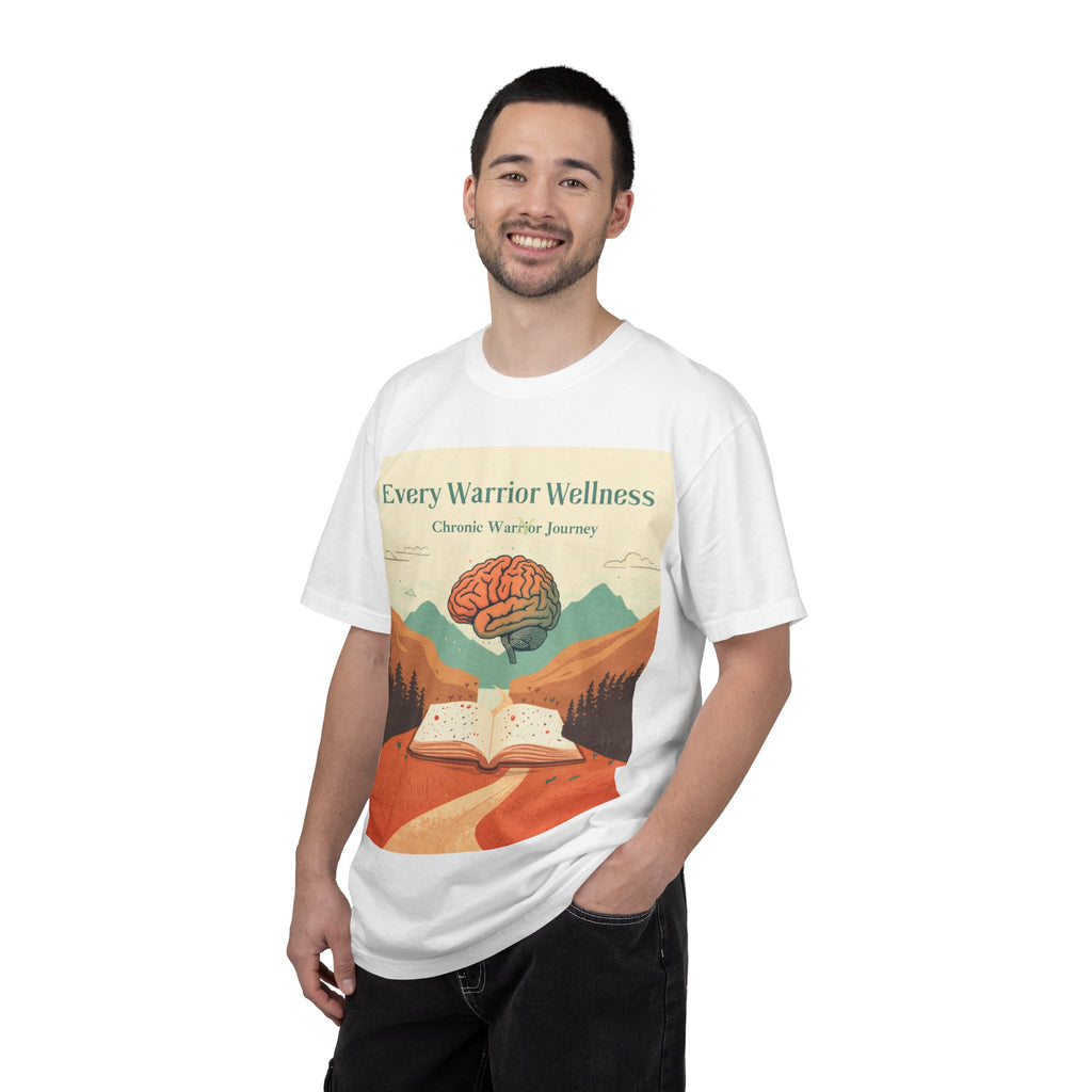 Every Warrior Wellness T-Shirt — “Write to Heal” Mental Health Awareness Tee