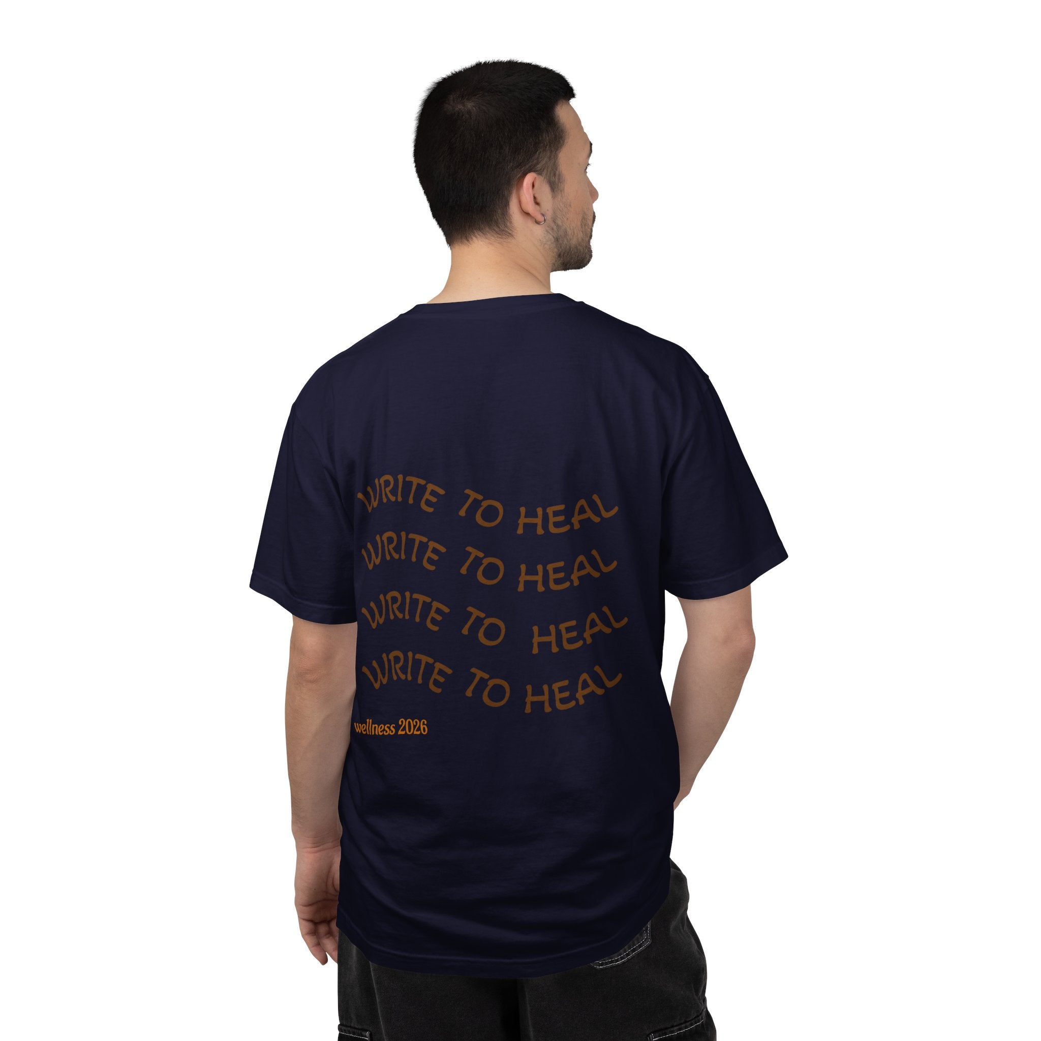 Every Warrior Wellness T-Shirt — “Write to Heal” Mental Health Awareness Tee