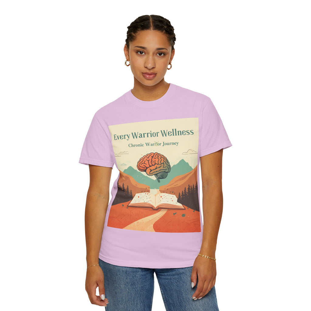 Every Warrior Wellness T-Shirt — “Write to Heal” Mental Health Awareness Tee