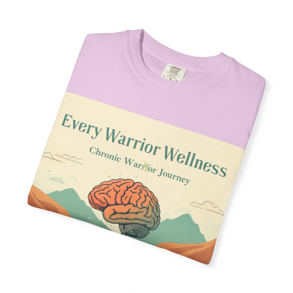 Every Warrior Wellness T-Shirt — “Write to Heal” Mental Health Awareness Tee