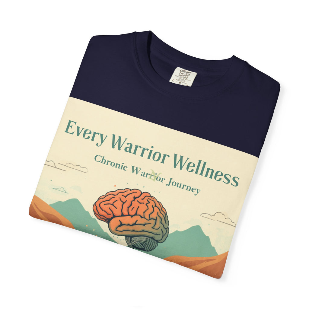 Every Warrior Wellness T-Shirt — “Write to Heal” Mental Health Awareness Tee