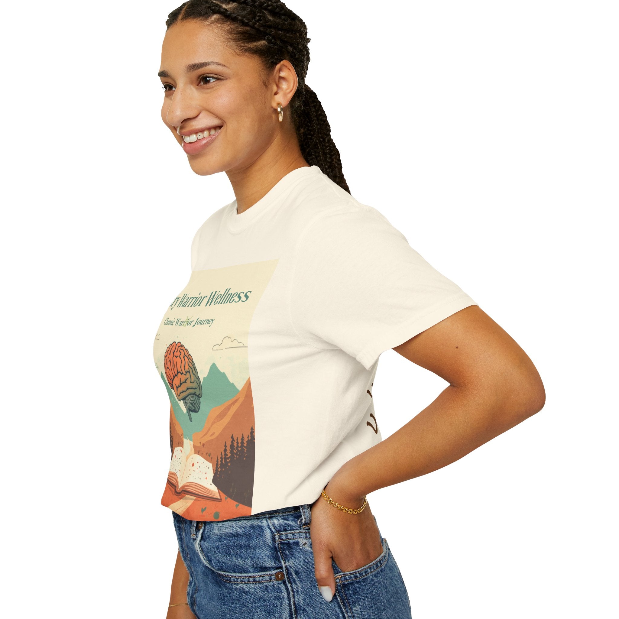 Every Warrior Wellness T-Shirt — “Write to Heal” Mental Health Awareness Tee