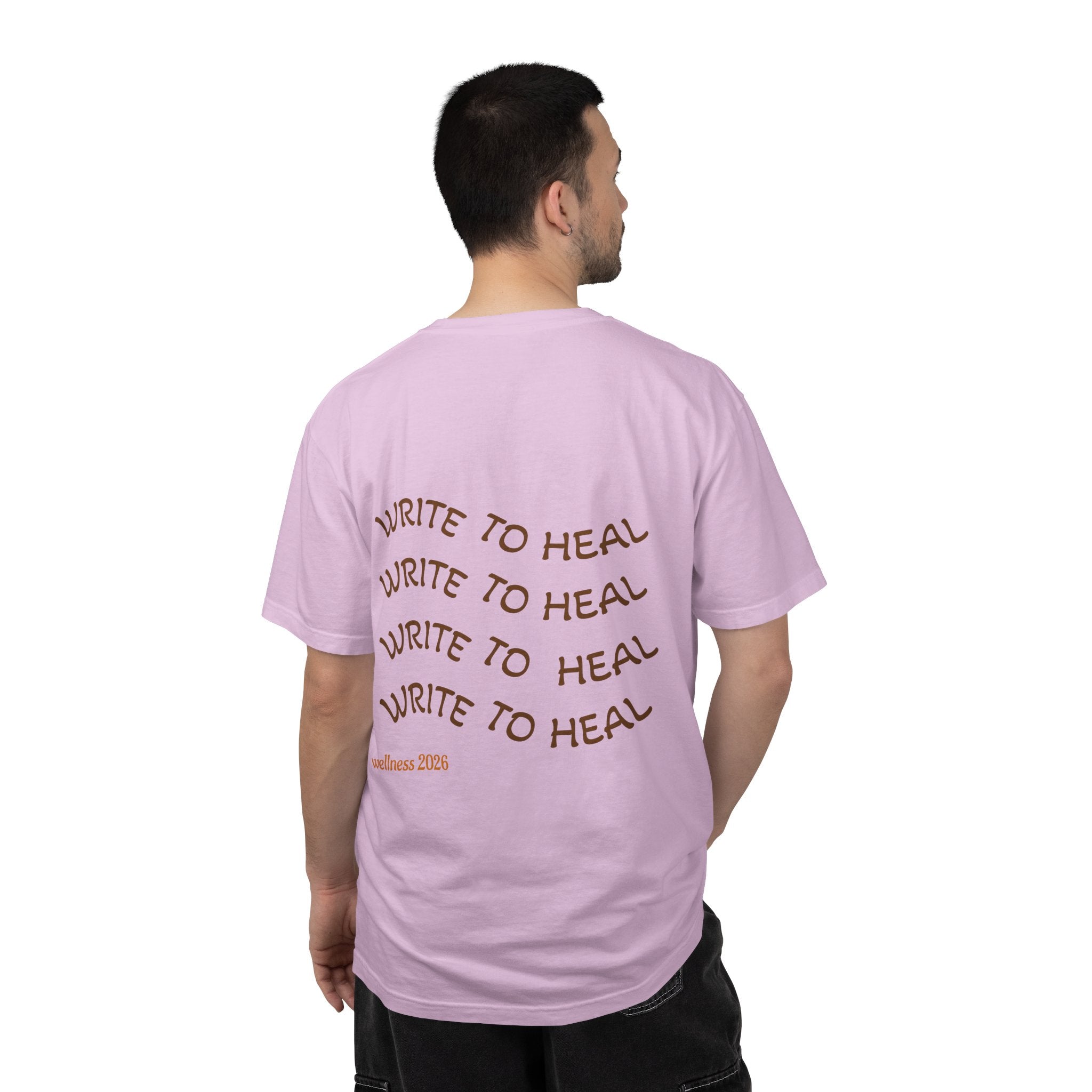 Every Warrior Wellness T-Shirt — “Write to Heal” Mental Health Awareness Tee
