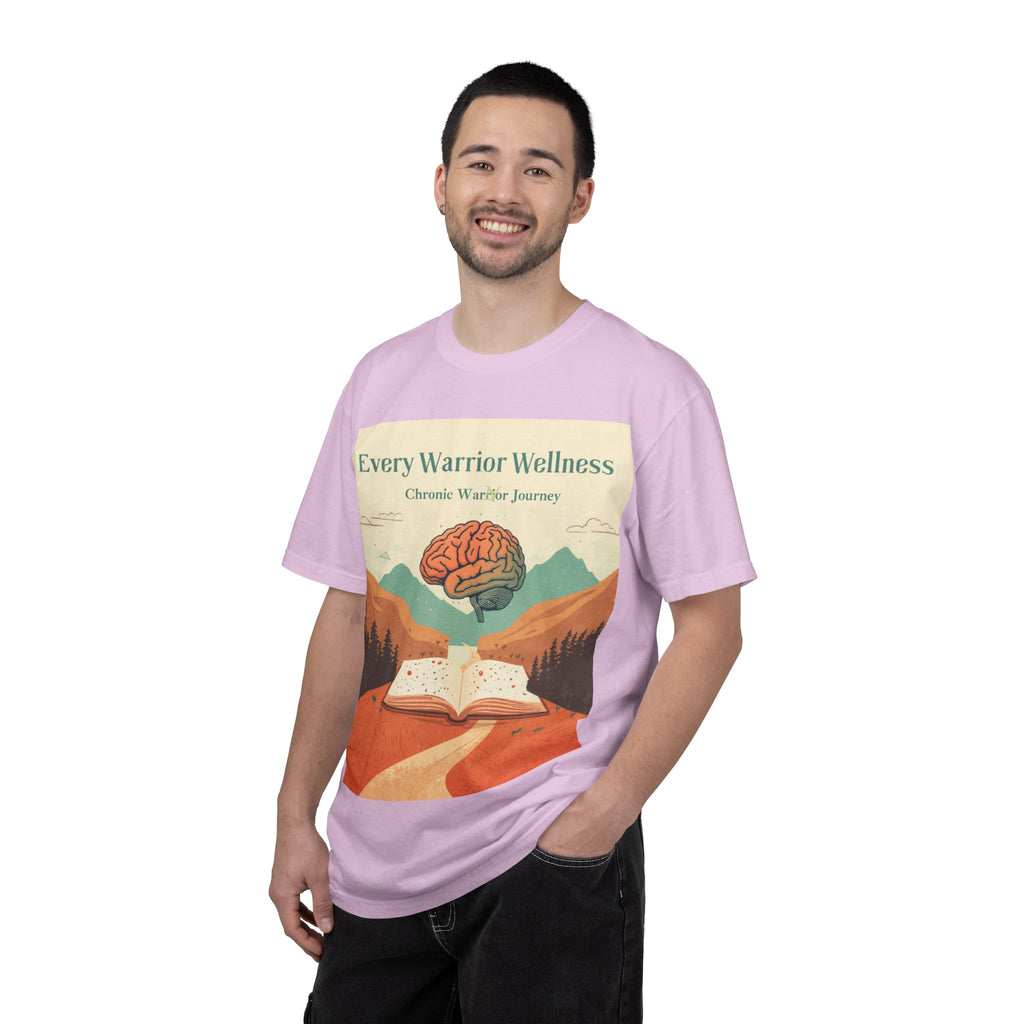 Every Warrior Wellness T-Shirt — “Write to Heal” Mental Health Awareness Tee