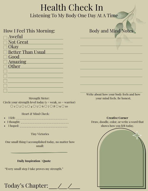Chronic Warrior Journal